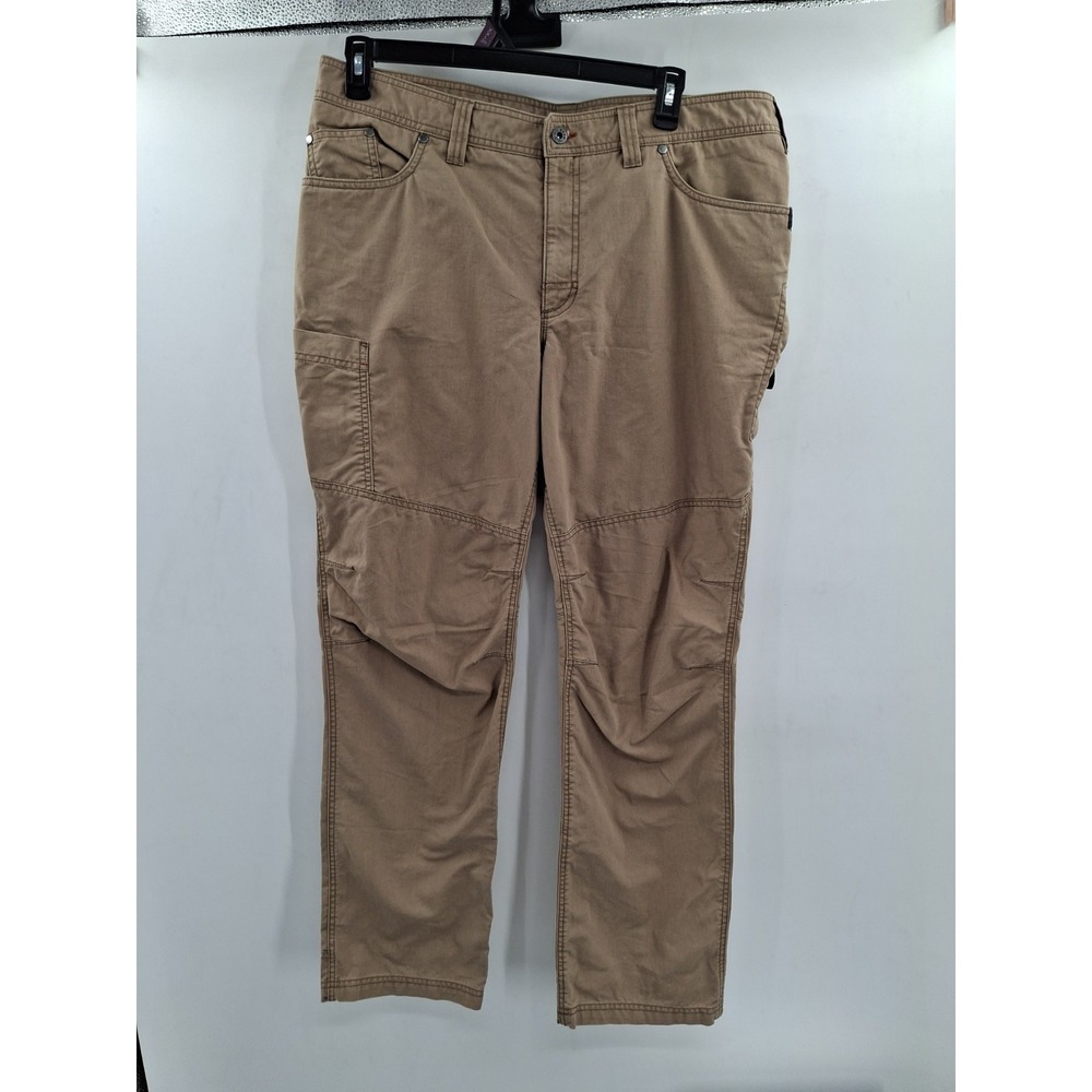 L.L. Bean Mens Utility‎ Pants Canvas Khaki 38x32